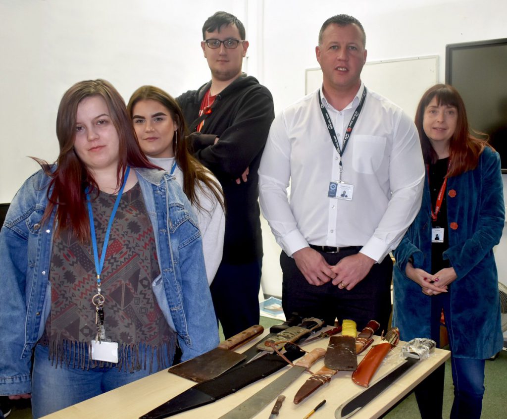 Students to create knife crime awareness sculpture from knives handed in to police