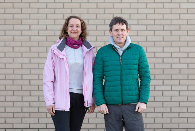 Zoe Lewis and Grant Glendinning