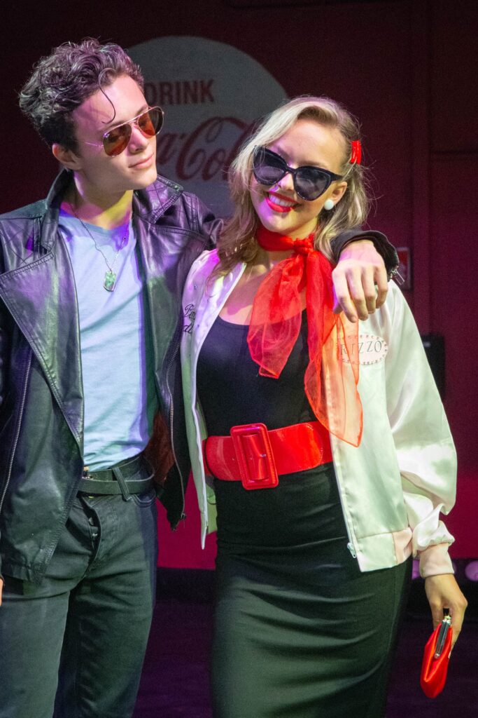 Lilly in Grease at Stockton Riverside College