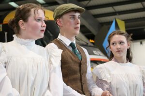 Acting students perform in The Railway Children at Locomotion