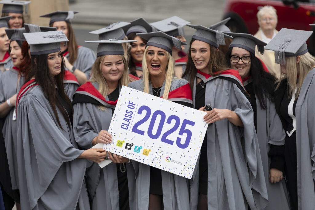 Graduates celebrate their achievements