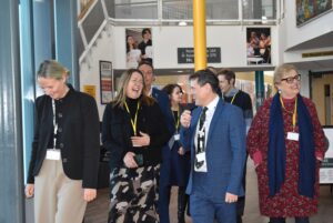FE Commissioner, Ellen Thinnesen OBE, visits Stockton Riverside College