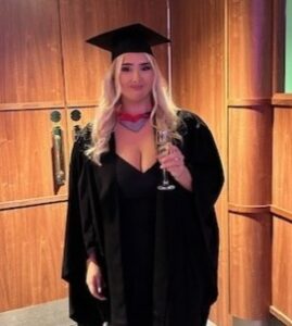 Lauren at Etc. Graduation 2025