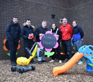 King's Trust Middlesbrough Team revamp Salvation Army community hub