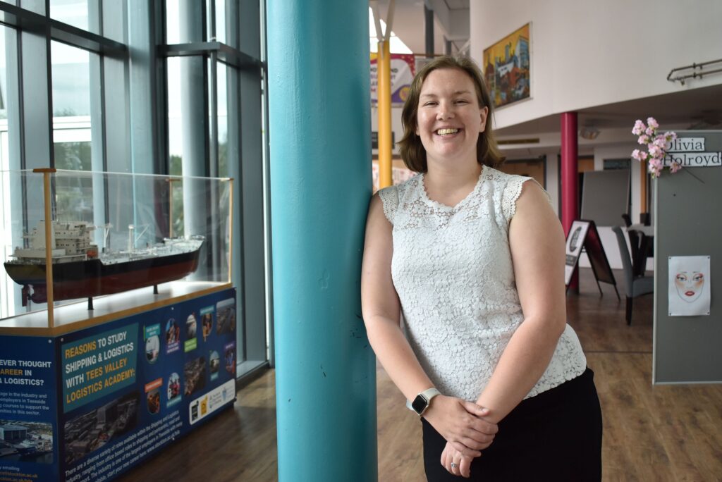 Jessica completed the CSCS with Health and Safety Bespoke Employer Led Programme (BELP) at Stockton Employment Hub alongside Stockton Riverside College.