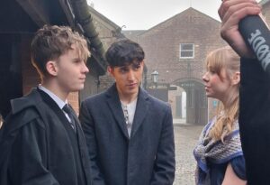 Film and TV students film drama at Preston Park Museum
