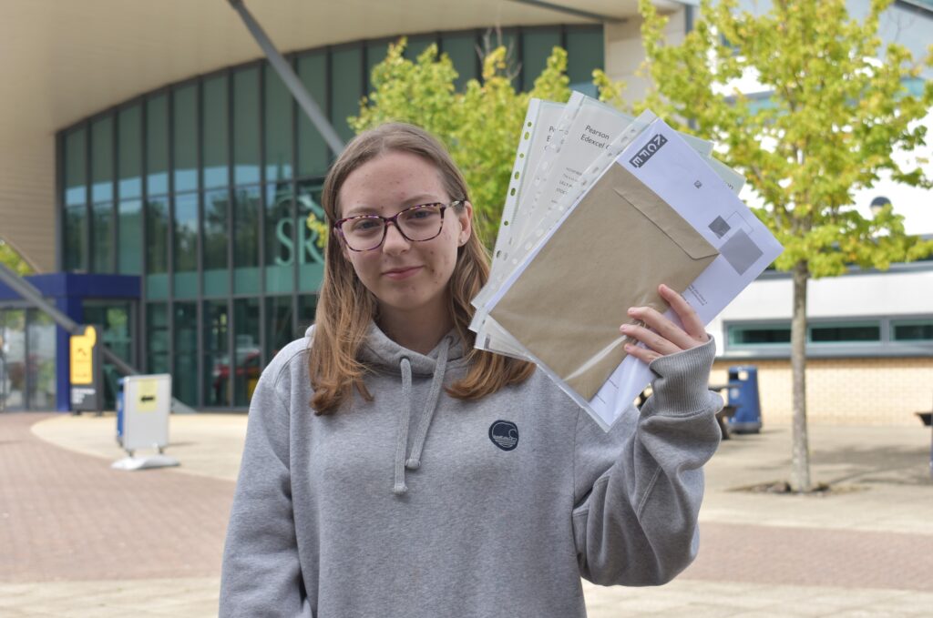 Stockton Riverside College students celebrate results day 2024