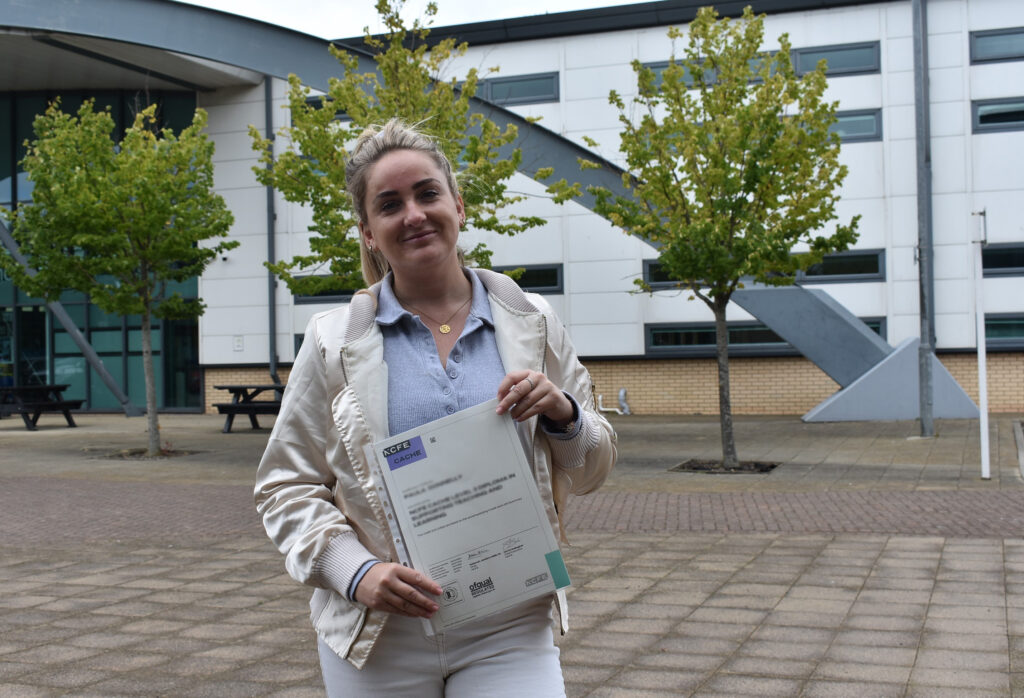 Stockton Riverside College students celebrate results day 2024