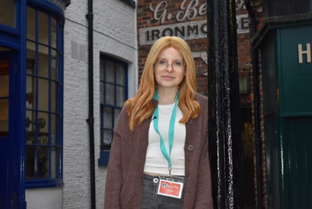 Stockton Riverside College supported intern Emma at Preston Park Museum