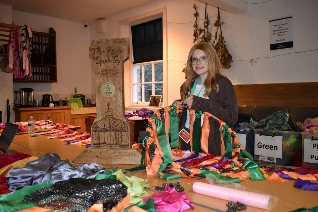 Stockton Riverside College supported intern Emma at Preston Park Museum