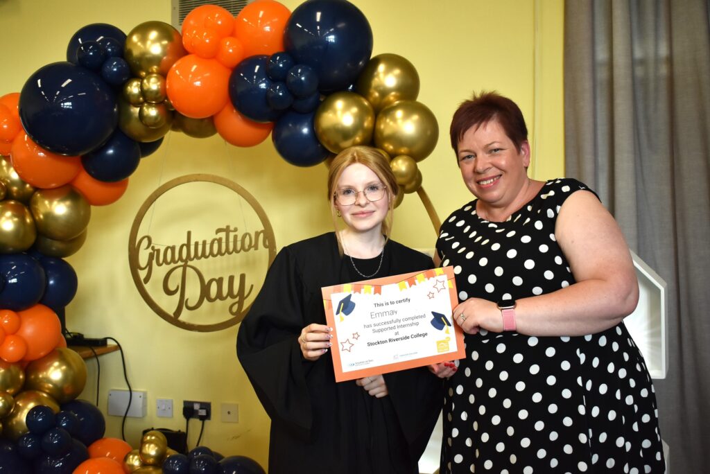 Supported interns award celebration