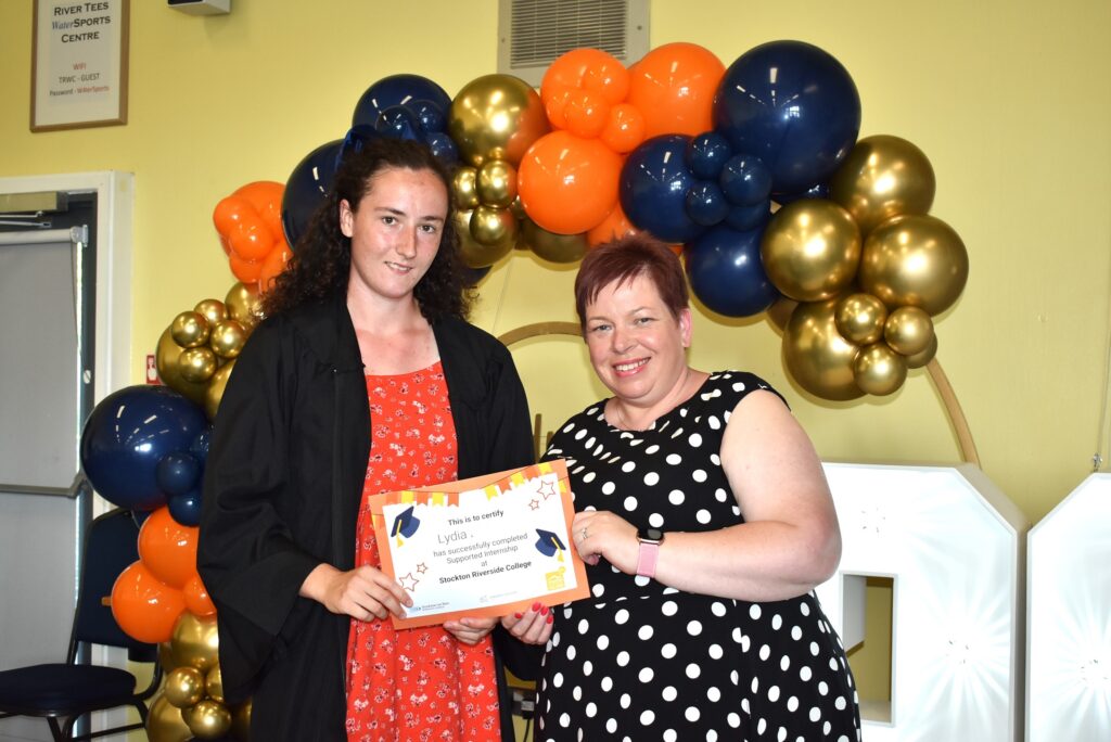 Supported interns award celebration