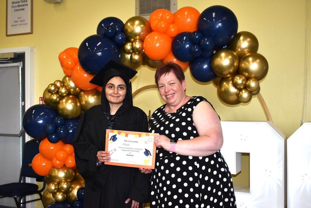 Supported interns award celebration