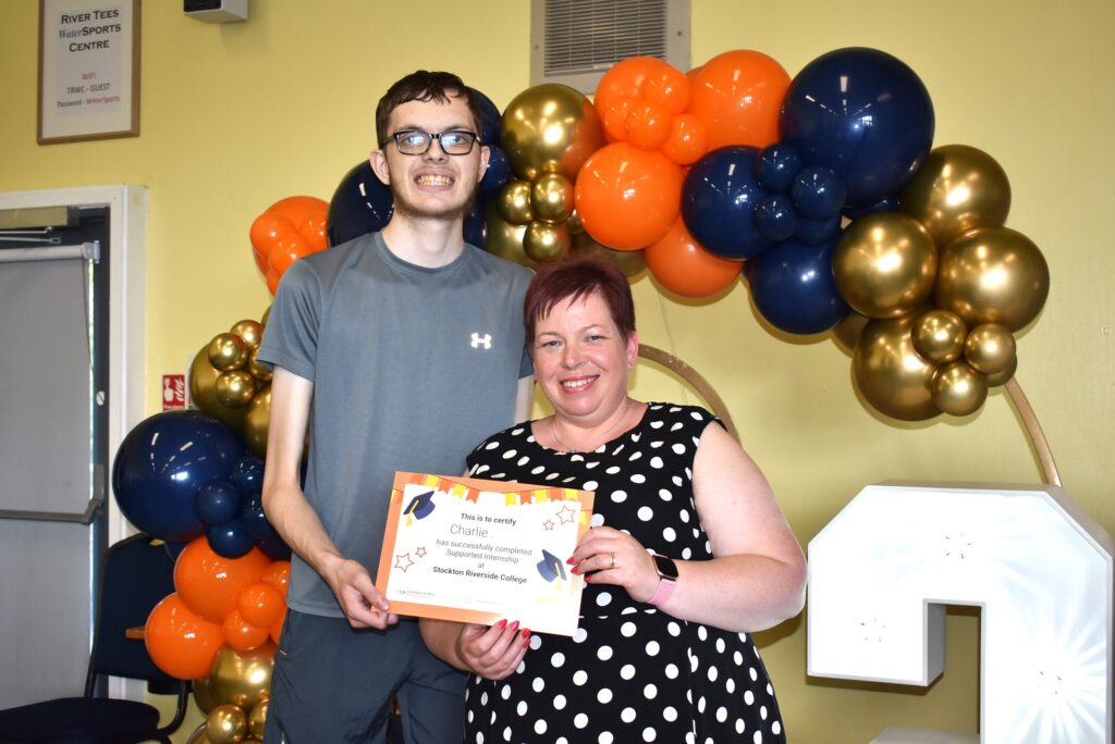 Supported interns award celebration