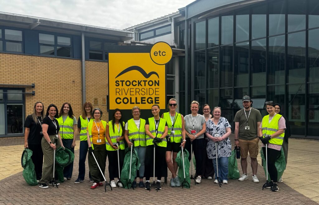 Time for Tees litter pick at Stockton