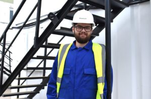 David who took part in the confined space training bespoke employer led programme