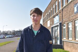 Pipefitting apprentice Paddy at NETA