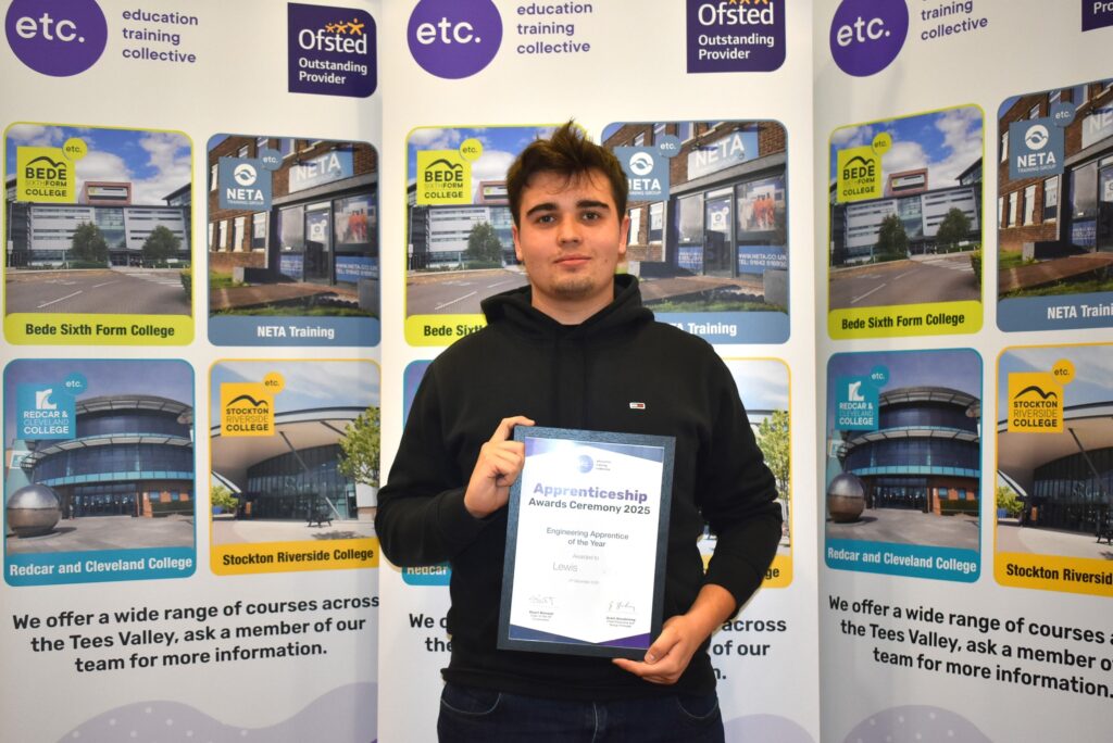 PD Ports apprentice electrician Lewis