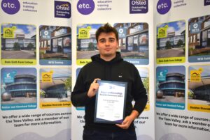 PD Ports apprentice electrician Lewis