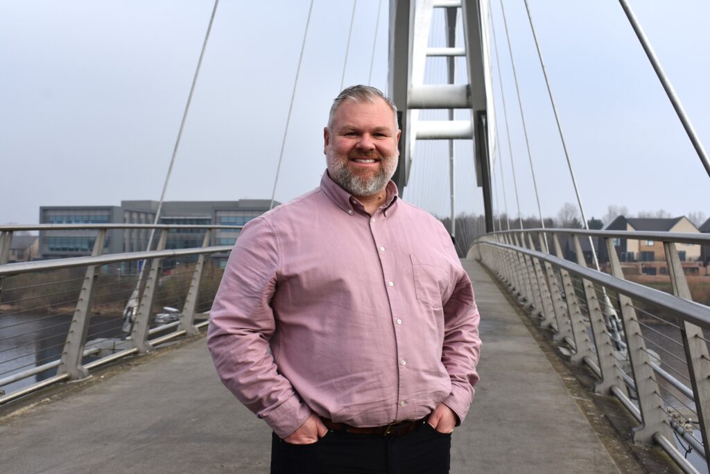 Etc. Regional Skills Hub manager, Dan Baldwin