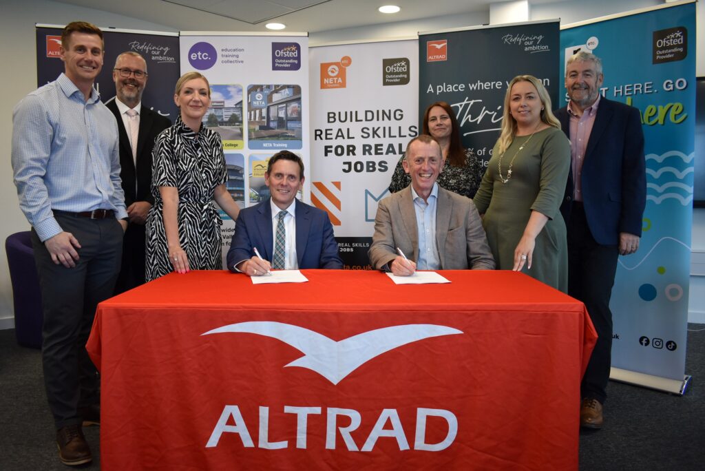 Altrad and the Education Training Collective (Etc.) announce a new strategic partnership