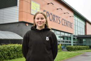 Budding young England Red Rose Amelia celebrates results day