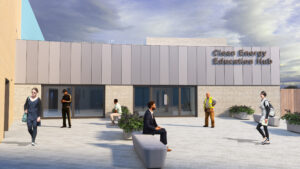 Clean Energy Education Hub artist impression