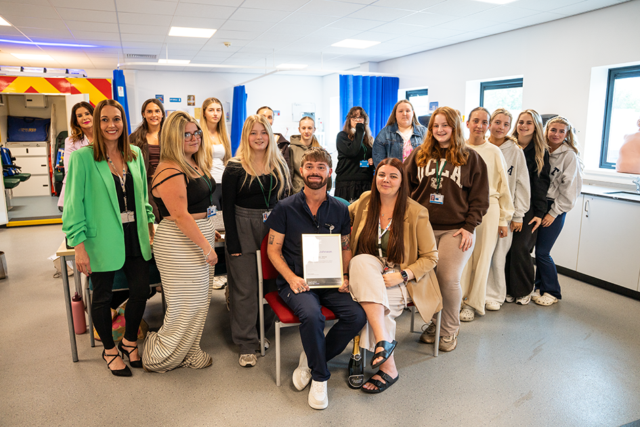 Health and social care lecturer Andrew Johnson named Named Educator of the Year in the NCFE Aspiration Awards