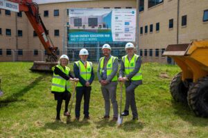 Spades in ground for Clean Energy Education Hub