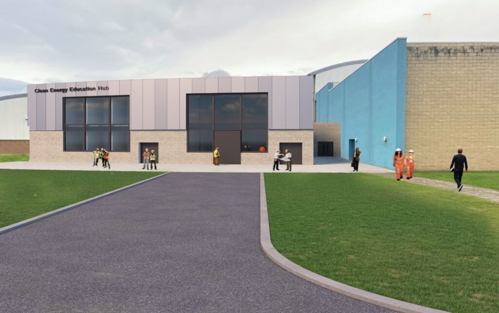 Clean Energy Education Hub artist impression