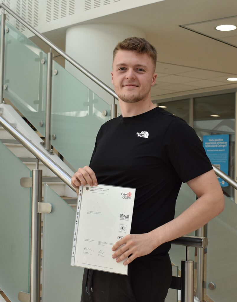 Redcar and Cleveland College Level 2 results day