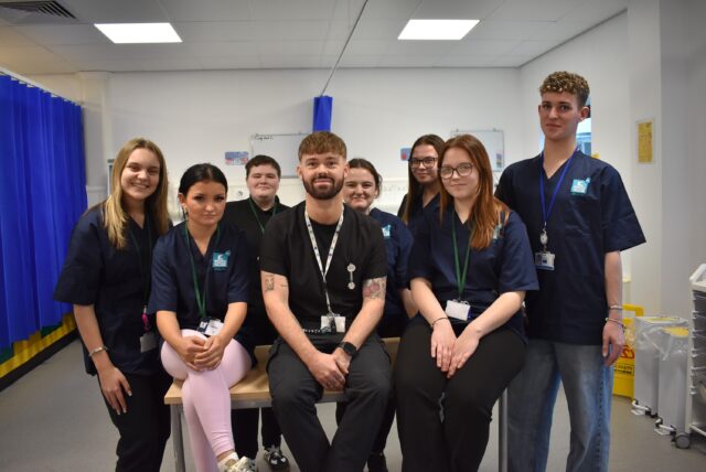 Health and social care lecturer Andrew Johnson is shortlisted for two national awards.