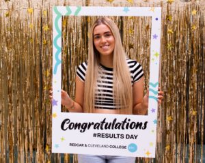 Redcar results day success 2025 - Ruby