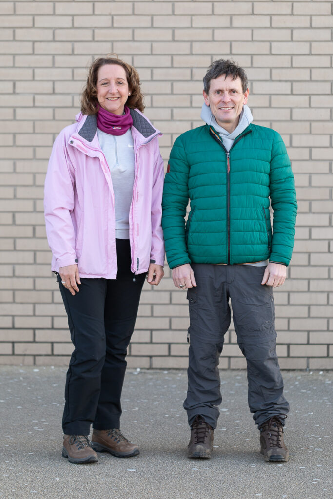 Zoe Lewis and Grant Glendinning